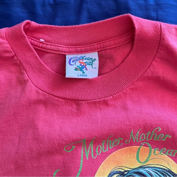 Vintage carbbean soul graphic shirt Size L - Picture 3 of 5